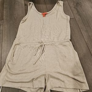 Joe Fresh lightweight beige romper